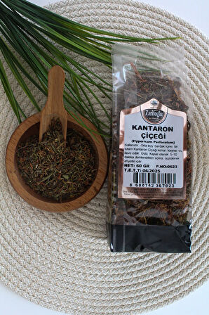Kantaron Çiçeği Otu Bitkisi Şifalı Bitkiler 60 gr