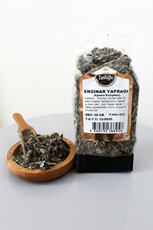 Enginar Kabuğu Otu Bitkisi Şifalı Bitkiler 50 gr