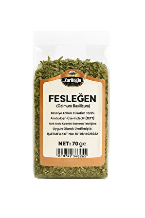 Fesleğen Yaprağı Otu Bitkisi Şifalı Bitkiler 70 gr