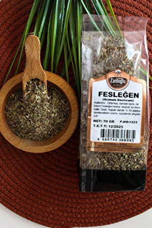 Fesleğen Yaprağı Otu Bitkisi Şifalı Bitkiler 70 gr