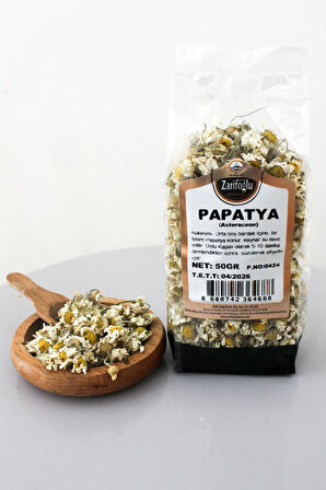 Papatya Çayı Bitkisi Otu Şifalı Bitkiler 50 gr