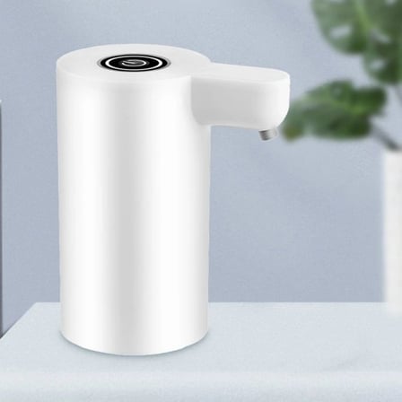 Uravas Store® Usb Ile Şarj Olabilen Beyaz Damacana Pompası 1200 Ma