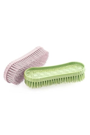 Uravas Store® Sert Plastik Elbise, Halı Yıkama Temizleme Silme Fırçası Tp-111