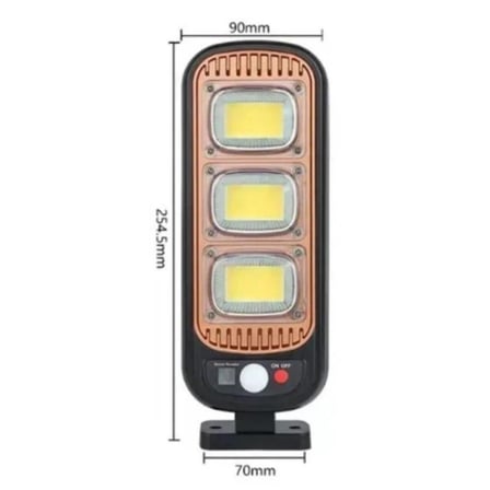 Buffer® Sensörlü Güneş Enerjisi İle Şarj Olabilen Duvara Monte Solar Aydınlatma Gl-84069