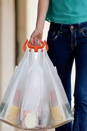 "Buffer® Ergonomik Poşet Taşıma Aparatı – Ağır Yük Taşıyıcı Tutacak, Elden Kesme Yapmayan Kolay Taşı
