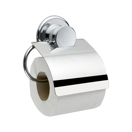 Uravas Store® Yapışkanlı Metal Kapaklı Tuvalet Kağıtlık