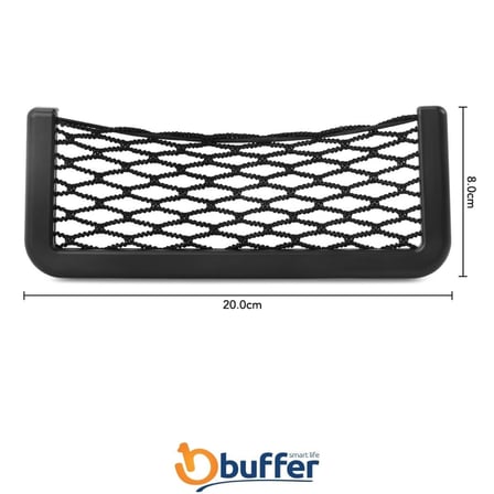 Uravas Store® Araç İçi Fileli Pratik Göz Telefon İçin Yapışkanlı Fileli Ceplik