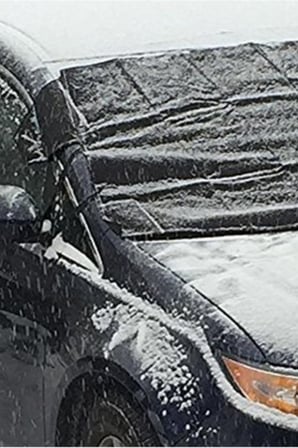 Uravas Store® Büyük Boy Araçlar İçin Ön Cam Brandası Suv Ve Doblo Araçlar İçin Kar Buz Güneş Brandas