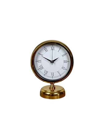 Golden Edge 25 X 20 Gold Metal Masa Saati