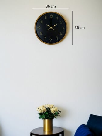 36 Cm Kahverengi Standart Duvar Saati