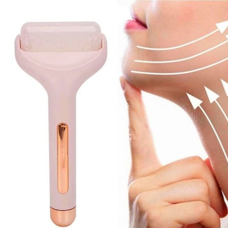 Uravas Store® Ice Roller Buz Silindiri Terapi Etkili Yüz Derma Masaj Ve Cilt Soğutma Bakım Aleti