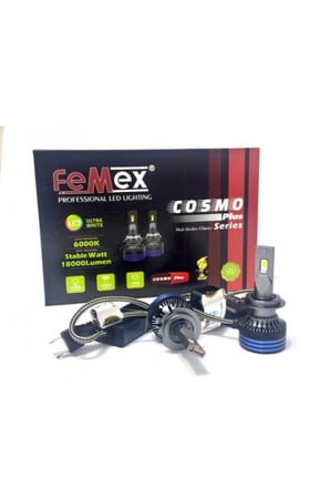 Yeni Cosmo Plus H7 Led Xenon 100W 18000 Lumen