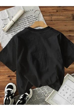 The Best Bear Baskılı Unisex Oversize T-shirt