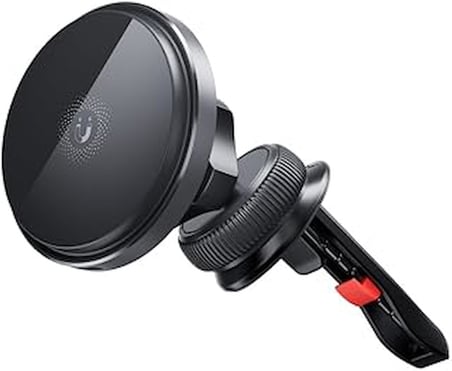 Xo Cx015 Magsafe Ile Uyumlu Hızlı Şarj Araç İçi Telefon Tutucu, 15W Kablosuz Şarj, 360° Dönebilen, H