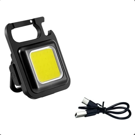 Hediyelik Led Işıklı Flash Özellikli 4 Modlu  Anahtarlık El Feneri