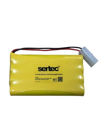 Hediyelik Sertec 9.6v 8s1p Aa 800 Mah Kablo + Tamiya Konnektörlü Oyuncak Pili