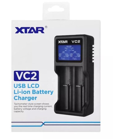 Hediyelik Xtar Vc2 İkili Li-ion Pil Şarj Cihazı