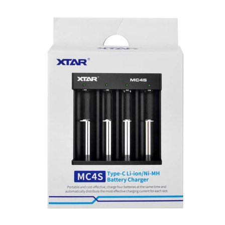 Hediyelik Xtar Mc4s Dörtlü Li-ion / Nı-cd / Nı-mh Pil Şarj Cihazı