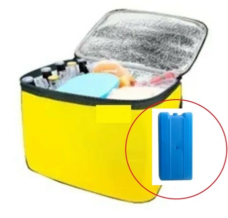 Hediyelik Termos Çanta - Piknik Çantası Buz Aküsü Hediyeli 40lt