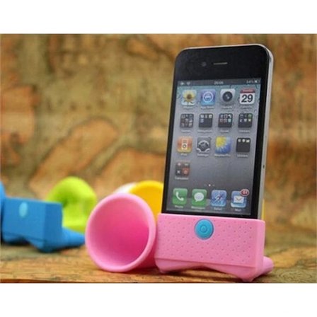 Hediyelik İphone 5 Ses Yükseltici Horn Speaker