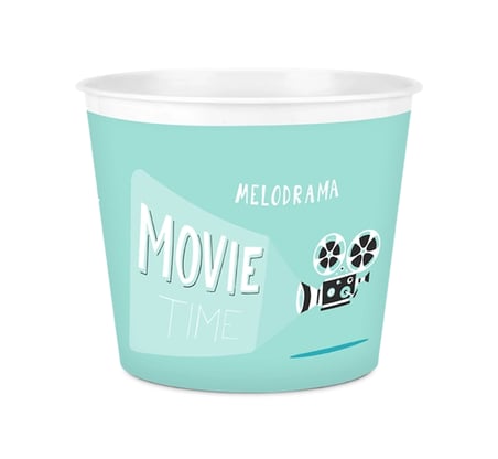Hediyelik Popcorn Mısır Kovası Dekoratif
