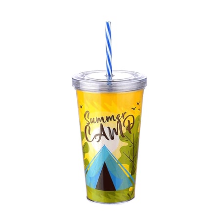 Hediyelik Cool Lime Bardağı - Limeshake Bardak 600 Ml