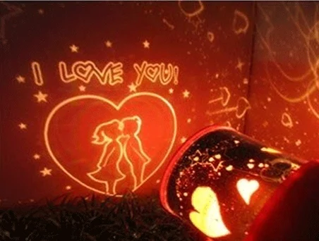 Hediyelik Star Love Projeksiyonlu Gece Lambası