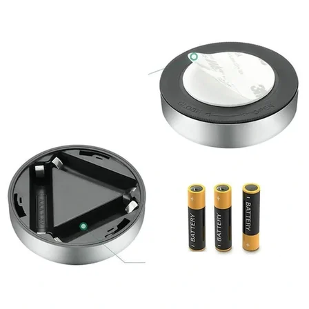Hediyelik Gardrop - Çekmece - Dolap Köşe Aydınlatıcı Kablosuz  Pilli Led Spot Mutfak Lamba Stick
