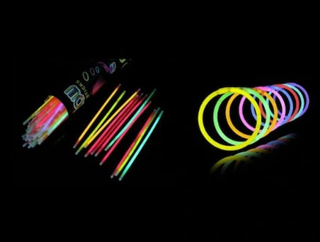 Hediyelik 10 Adet Karanlıkta Işık Veren Bracelet Fosforlu Kırılan Çubuk Bileklik