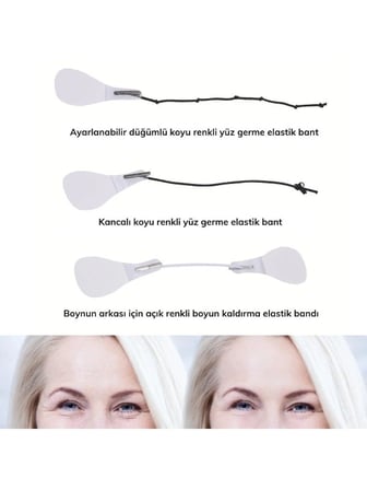 Hediyelik Yüz Gerdirme Göz Boyun Kaş Gerdirme Bant Seti