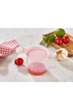 Hediyelik 5 İn 1 Süzgeç - Huni - Limon Sıkacağı - Yumurta Akı Ayırıcı Hazneli Mutfak Aparatı