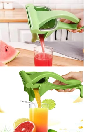 Hediyelik Manuel Plastik Meyve Portakal Karpuz Limon Sıkacağı Kollu Sebze Suyu Sıkma Limonata Aparatı Aleti