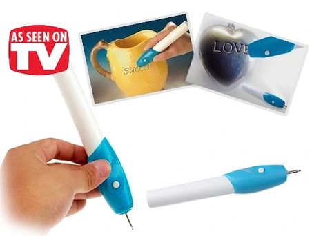 Hediyelik Gravür Oyma Kalemi Ez Engraver (metal, Ahşap, Cam)