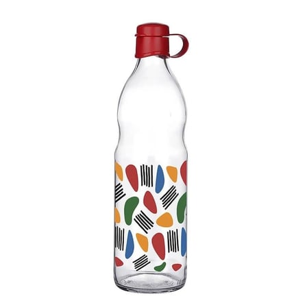 Hediyelik Frido Desenli Cam Suluk  1000 Ml