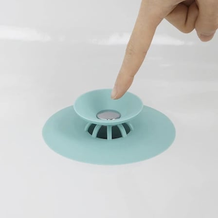 Hediyelik Vakumlu Lavabo Süzgeci - Tahliye Ve Durdurma Süzgeci
