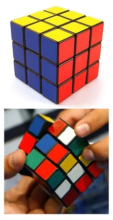 Hediyelik Yapboz Küp Puzzle Zeka Küpü Çocuk Gelişim Eğitici Zeka Oyunu Rubik