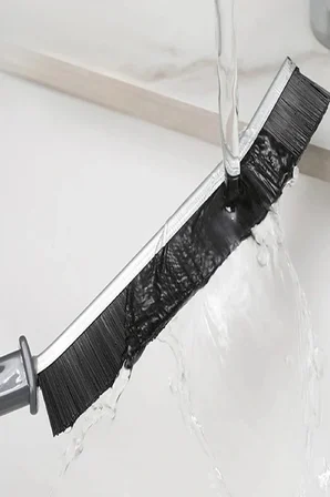 Hediyelik 5 Adet İnce Kıl Fırça Banyo Mutfak Pencere Oluk Klozet Kenarı Kavisli Detay Temizleme Fırçası