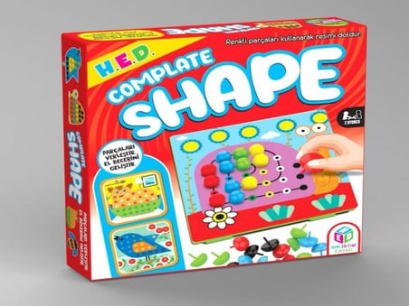 Hediyelik Complate Shape Renklerle Zekanı Konuşturma Oyunu