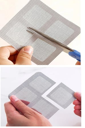 Hediyelik Banyo Gider Süzgeci 50 Adet Yapışkanlı Filtre, 10x10 Cm