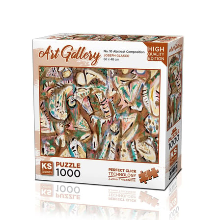 20663 No.10 Aract Composition 1000 Parça Puzzle