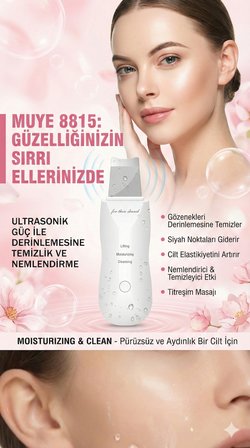 Ultrasonik Spatula Yüz  Siyah Nokta Temizleme