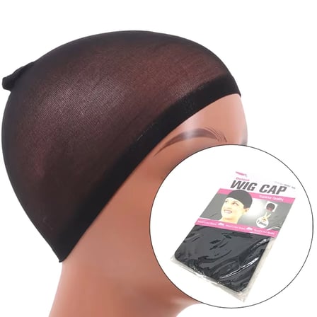 Peruk Takım Bonesi &amp; Filesi / Siyah / 1 Paket / 2 Adet