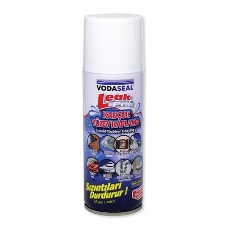 Leak Fix Kauçuk İzolasyon Spreyi 200 ml Beyaz