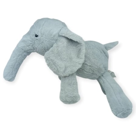 Peluş Sevimli Hayvanlar 65 cm Uyku Arkadaşım Fil - Gri - 1 ADET