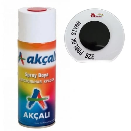 Sprey Boya 400 ml 326 Parlak Siyah