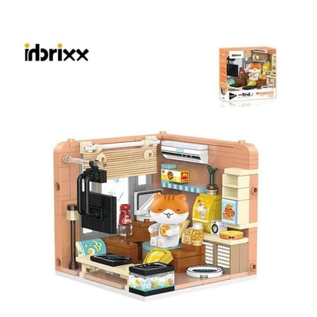 P885005 PANLOS KEDİ EVİ 263 PARÇA BLK OYUNCAK