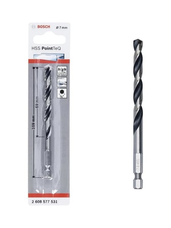Pointteq Altıgen Şaftlı Hss Matkap Ucu 7 mm