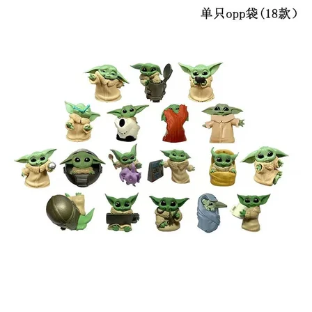 Baby Yoda 18li Figür Set 779G