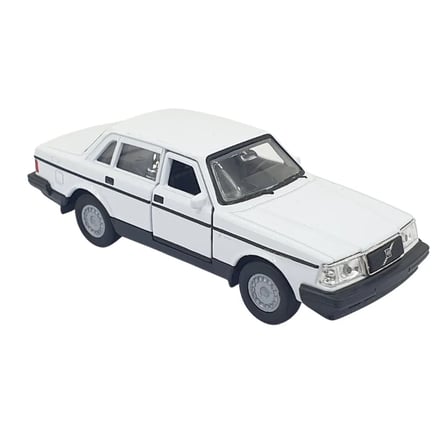 1:32 Volvo 240 GL Çek Bırak -Araba -  43784-BEYAZ - 1 ADET