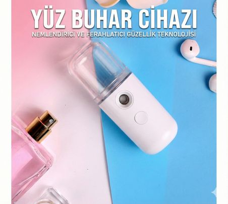Şarjlı Mini Yüz Nemlendirici Dezenfektan  Mist Sprayer